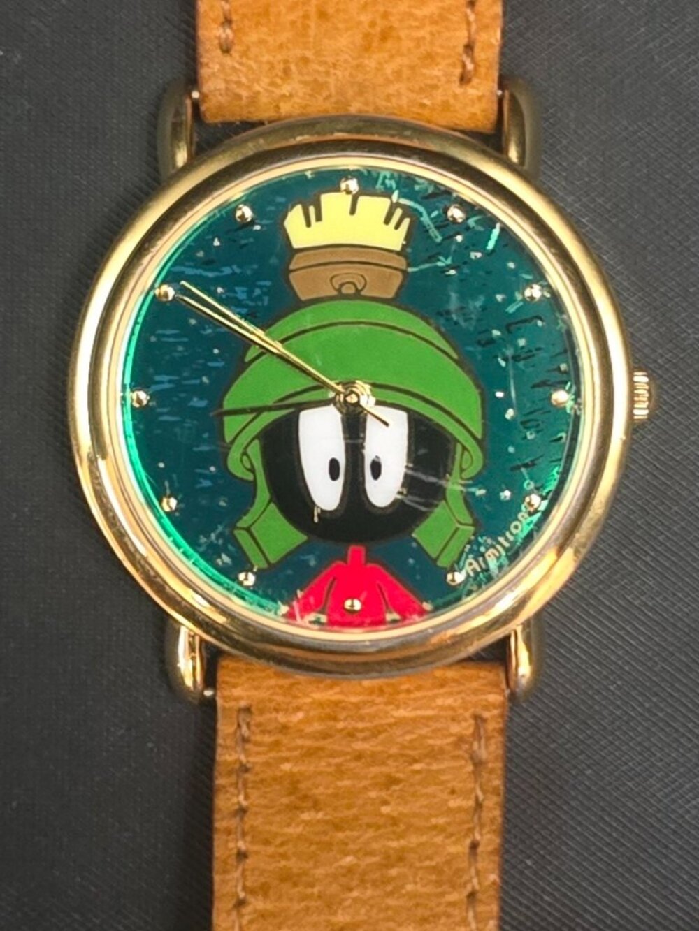 VTG Warner Bros. 1994 Marvin the Martian Watch by Armitron - Needs Battery